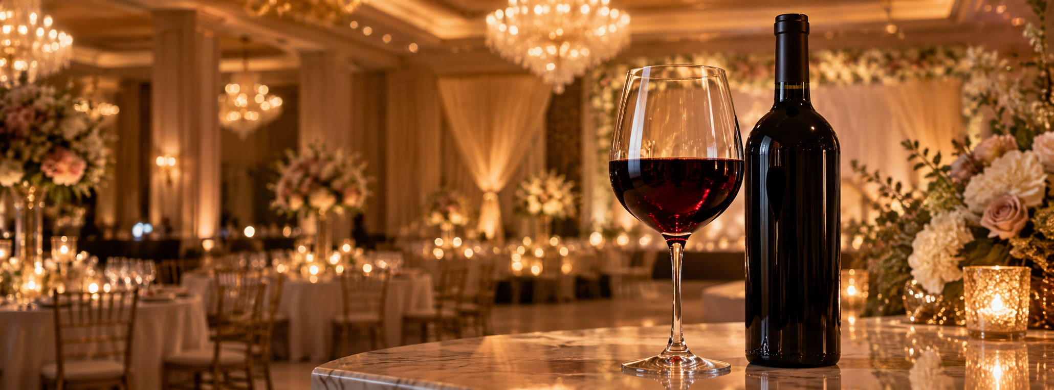 Luxury South Asian banquet appetizers display