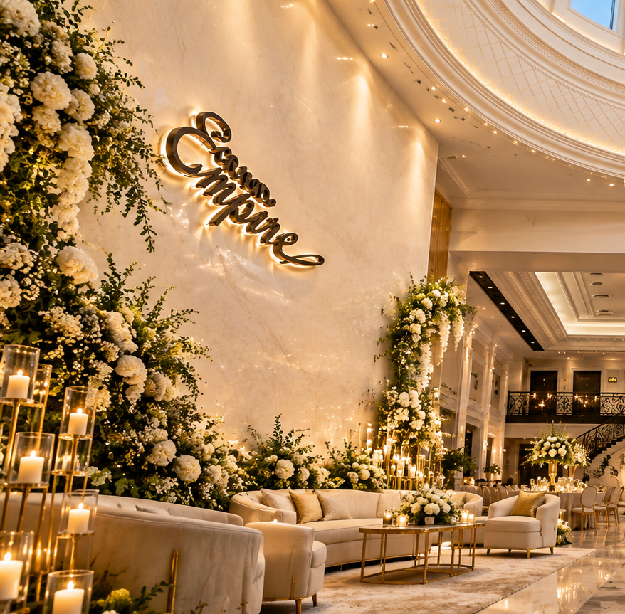 Elegant event celebration